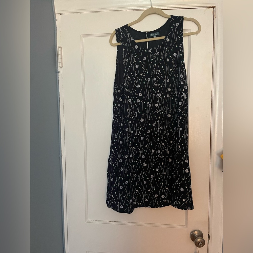 Fleur Bleue Shift Dress Size 12